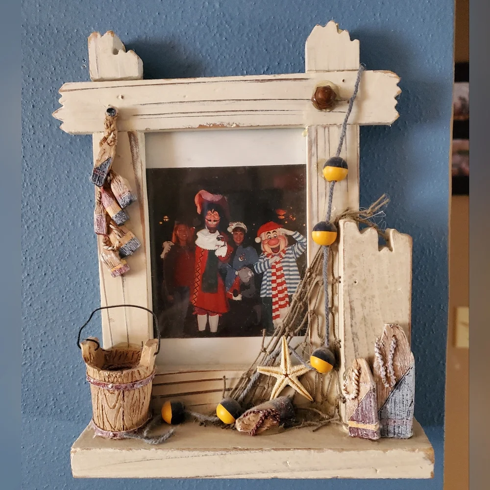 Fishing Pier Picture Frame